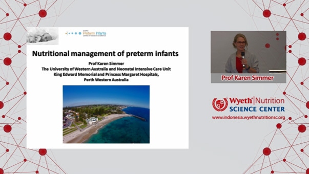 Nutritional management strategy for preterm infants